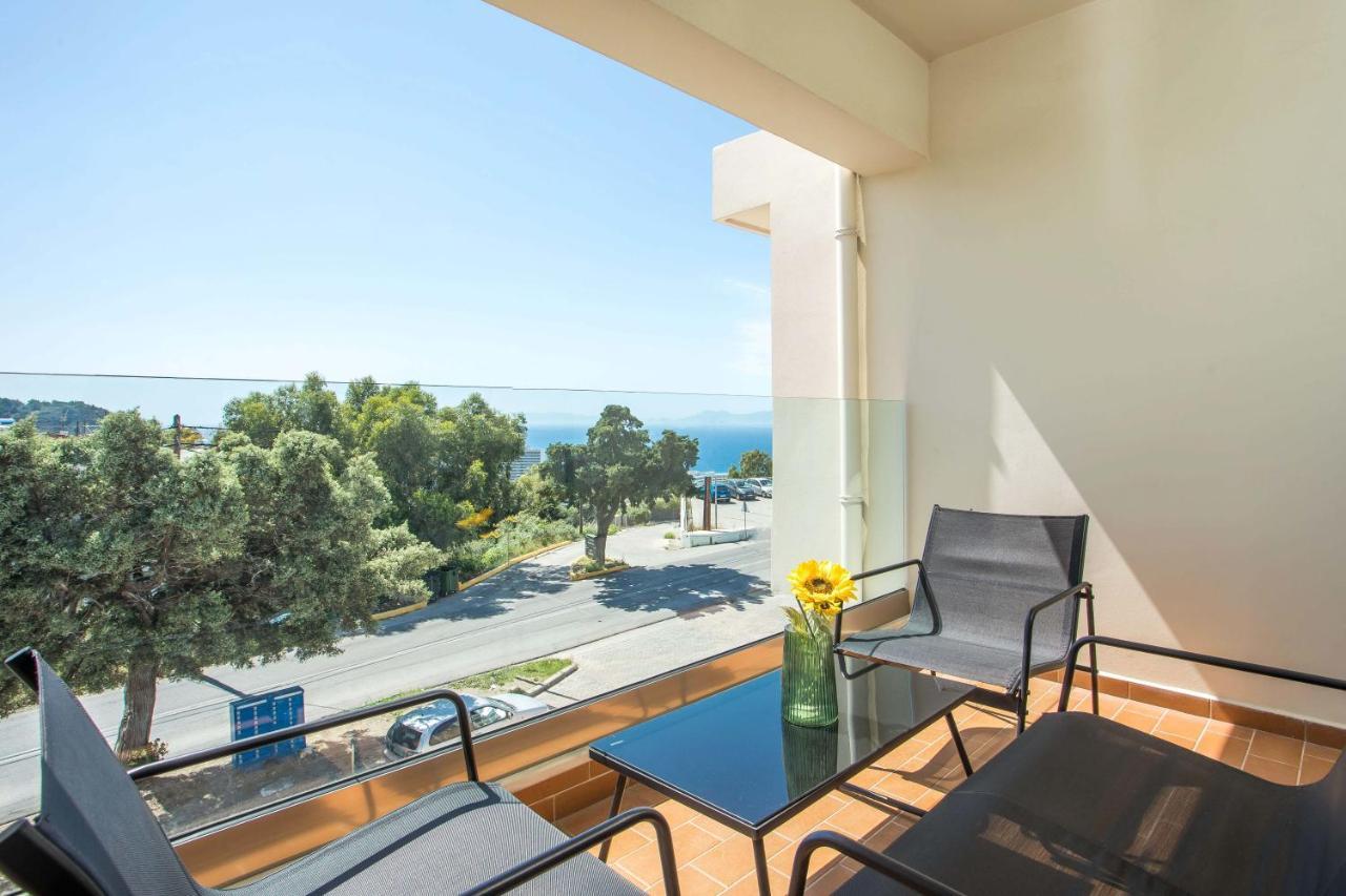 Eden Sunflower - Luxurious Apartment With Sea View Rhodes City Exterior photo